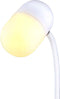 Grundig Bureaulamp Led 3-in-1 - Draadloze Telefoonoplader Qi - Bluetooth Speaker - Wit