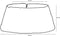 House of Seasons Kerstboomrok - Opvouwbaar - H26 x Ø58 cm - Zeegras - Bruin
