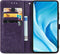 iMoshion Hoesje Geschikt voor Xiaomi Mi 11 Lite (4G) / Mi 11 Lite (5G) / 11 Lite 5G NE Hoesje Met Pasjeshouder - iMoshion Mandala Bookcase - Paars
