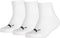 Puma - Kids Quarter 3P - Sokken 3-Pack - 27 - 30 - Wit