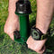 Pro Garden® Parasolstandaard - Schroefmodel - Kunststof 44 cm - Groen