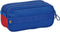 Pennenetui met 2 vakken F.C. Barcelona Blauw Kastanjebruin 21,5 x 10 x 8 cm
