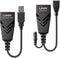 Lindy 100m USB 2.0 Cat.5 Extender - USB KVM Extender over Cat 5