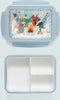 BEAU by Bo Petit Monkey Bentobox + Drinkfles Bonfire Animals Back to School set - Blauw