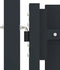 vidaXL - Poort - dubbel - 306x150 - cm - staal - antraciet