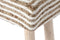 Voetensteun Home ESPRIT Jute Eucalyptushout 60 x 31 x 38 cm