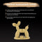 Scentchips® Balloon Dog - Waxbrander - Geurbrander - Amberblokjes Brander - Oliebrander - Wax Melts Brander - Aromabrander - Ook Geschikt Voor Essentiële Oliën - Geurolie - Waxmelts - Goud