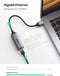 UGREEN USB 3.0 - Gigabit Ethernet Adapter - 1000Mbps snelheid