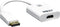 DisplayPort Kabel DisplayPort Male - HDMI Female 0.15 m Wit