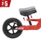 BERG Biky Mini Red Loopfiets - 10 inch - Magnesium frame - EVA+ banden - 2 tot 5 jaar - Rood