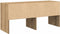 vidaXL - Schoenenrek - stapelbaar - 89,5x30x40 - cm - artisanaal - eikenkleurig