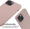 iMoshion Hoesje Geschikt voor iPhone 14 Hoesje Met Koord - iMoshion Siliconen hoesje met koord - roze