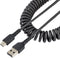 Startech.com R2ACC-50C-USB-CABLE - USB A naar C Laadkabel - Robuuste Fast Charge & Sync - Zwart