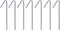 vidaXL - Vouwtent - met - 4 - zijwanden - 3x3 - m - blauw