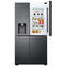 LG GSXV90MCDE - Amerikaanse koelkast - 635 liter - No-Frost - Zwart