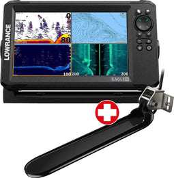 Lowrance Eagle 9 Tripleshot Sonde Transparant