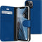 Accezz iPhone 13 Pro - Wallet Softcase Bookcase - 3 pashouders - Donkerblauw