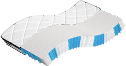 vidaXL - Pocketveringmatras - middelhard-plus - 120x200 - cm
