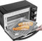 Bestron AOV9 - Mini Oven - 9L volume met grillrooster en bakschaal - Zilver/zwart