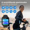 Nuvance - Smartwatch voor Dames en Heren - Touch Screen - IP67 Waterdicht - Stappenteller Horloge - Activity Tracker Smartwatches - Zwart