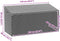 vidaXL - Tuinbox - 110x50x58 - cm - poly - rattan - bruin