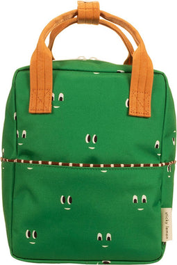 Sticky Lemon Backpack/Boekentas Small Special Edition - Better Together - Eyes - Golf Green