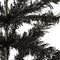 vidaXL - Kerstboom - smal - 120 - cm - zwart