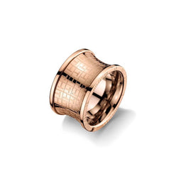 Tommy Hilfiger TJ2700818D - Dames Ring - Staal - 12 mm breed