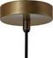 WOOOD Exclusive Safa Hanglamp Verticaal - Metaal - Brass - 60x20x20