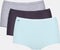 sloggi Basic+ Maxi C3P - Dames Onderbroek - 3-pack - Grijs/Paars/Blauw