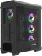 Genesis NPC-1518 - ATX Semi-tower Box - 4x 120mm ARGB ventilatoren - Zwart