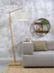 GOOD&MOJO Vloerlamp Andes - Bamboe/Naturel - 72x47x176cm - Scandinavisch,Bohemian - Staande lampen voor Woonkamer - Slaapkamer