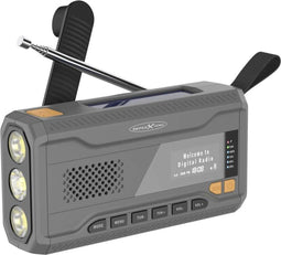 Reflexion TRA562DAB Noodradio DAB, VHF (FM) FM, Noodradio, Bluetooth Handslinger, Powerbankfunctie, Zaklamp, Oplaadbaar