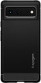 Spigen Rugged Armor - Soft case - Schokabsorberend met Air Cushion - Zwart
