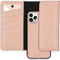 Selencia Hoesje Geschikt voor iPhone 11 Pro Hoesje Met Pasjeshouder - Selencia Eny Uitneembare Vegan Lederen Clutch - Roze