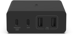 Belkin BoostCharge Pro WCH010VFBK - 4-Poorts GaN Lader 108W - USB-C en USB-A - Wit