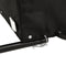 vidaXL - Fietstrailer - 30 - kg - ijzer - zwart - en - geel