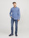 JACK & JONES Glenn Fox - slim fit jeans - Super Stretch - denimblauw