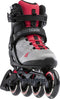 Rollerblade Macroblade 90 - Inlineskates Dames - Semi-Softboot - Grijs - zwart - roze