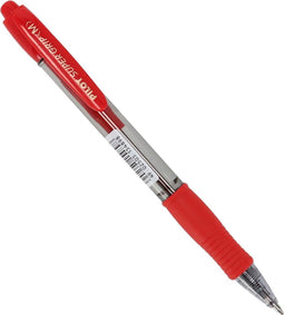 Pilot Balpen Super Grip M 0,3 Mm Navulbaar 14,5 Cm Rood