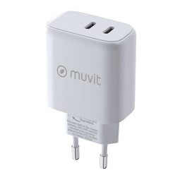 Muvit for Change HC-175 - Oplader - 20 W 45 W - Wit