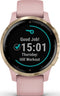 Garmin Vivoactive 4S - Smartwatch - GPS met muziek - Rosé Goud