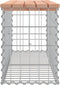 vidaXL - Tuinbank - schanskorfontwerp - 103x31,5x42 - cm - massief - douglashout