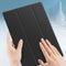 Dux Ducis - Tablet hoes geschikt voor Lenovo Tab M10 Plus (3rd Gen) - 10.6 Inch - Toby Series - Tri-Fold Book Case - Zwart