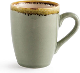 Olympia - Beker - Porselein 34cl - Mosgroen (6 stuks)