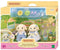 Sylvanian Families 5736 Tuinierenset Bloemen Hangoorkonijn Broer& Zus- 2 fluweelzachte speelfiguren