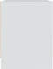 vidaXL - Nachtkastjes - 2 - st - 45x34x44,5 - cm - bewerkt - hout - wit