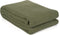Yellow ICA plaid - Army Green - 140 x 200 cm