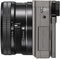 Sony A6000 - Camera met lens - 24,3Mpx CMOS APS-C - Grijs