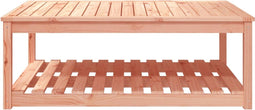 vidaXL Tuintafel 121x82,5x45 cm massief douglashout